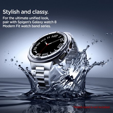 SPIGEN BEZEL TUNE PRO PILOT SAMSUNG GALAXY WATCH 8 (44 MM) SILVER