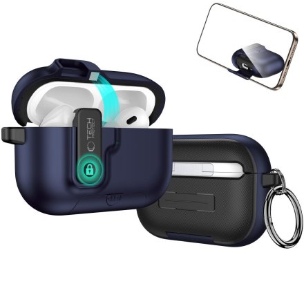 TECH-PROTECT SLIM HOOK APPLE AIRPODS PRO 3 NAVY BLUE