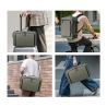TECH-PROTECT DEFENDER S50 RYANAIR & WIZZAIR TRAVEL LAPTOP CABIN BACKPACK 20L 40x20x25 OLIVE GREEN