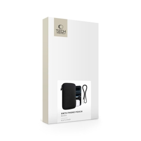 TECH-PROTECT SM70 UNIVERSAL PHONE POUCH 6.0-7.2 INCH BLACK