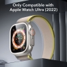 SZKŁO HARTOWANE ESR ARMORITE TEMPERED GLASS 2-PACK APPLE WATCH ULTRA 1 / 2 / 3 (49 MM) TITANIUM