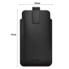 TECH-PROTECT SM65 UNIVERSAL PHONE POUCH 6.0-6.9 INCH BLACK/RED