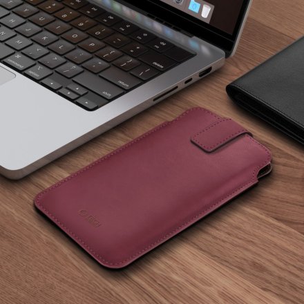 TECH-PROTECT SM65 UNIVERSAL PHONE POUCH 6.0-6.9 INCH MULBERRY