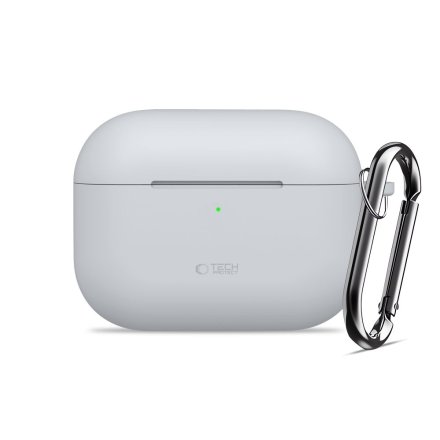 TECH-PROTECT SILICONE HOOK APPLE AIRPODS PRO 3 CRAYON GREY