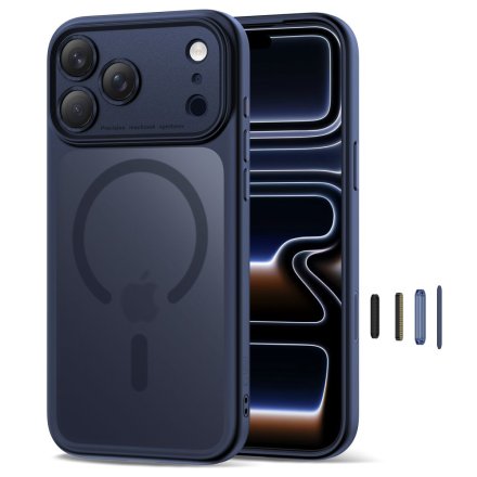 TECH-PROTECT MAGPEAK MAGSAFE CC IPHONE 17 PRO MAX MATTE DEEP BLUE
