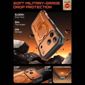 SUPCASE UB GRIP PRO MAG MAGSAFE IPHONE 17 PRO MAX CORAL