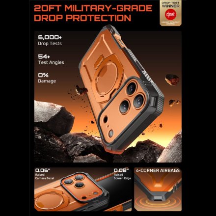 SUPCASE UB GRIP PRO MAG MAGSAFE IPHONE 17 PRO MAX CORAL