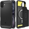 SPIGEN RUGGED ARMOR MAG MAGSAFE IPHONE 16 MATTE BLACK