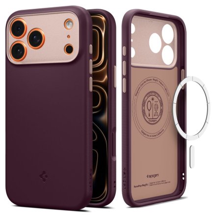 SPIGEN NANO POP MAG MAGSAFE IPHONE 17 PRO MAX BURGUNDY BEAN
