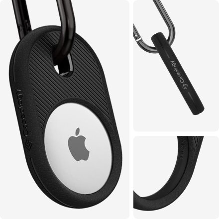 SPIGEN VAULT APPLE AIRTAG MATTE BLACK