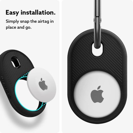 SPIGEN VAULT APPLE AIRTAG MATTE BLACK