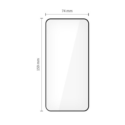 SZKŁO HARTOWANE TECH-PROTECT GLASS FIT+ 2-PACK XIAOMI 15T / 15T PRO BLACK