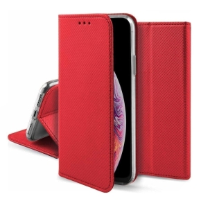 MAGNET BOOK Case for Samsung S25 EDGE Red