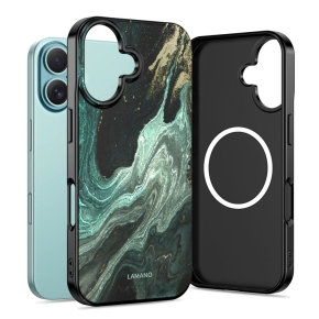 TECH-PROTECT LAMANO MAGSAFE IPHONE 16 VERDE AURA