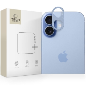 OSŁONA APARATU TECH-PROTECT CAMALLOY FIT+ IPHONE 17 MIST BLUE