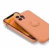 Case FINGER RING for Samsung S21 ULTRA orange