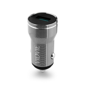 Ładowarka samochodowa VIDVIE CC536 1xUSB QC 3.0 18W srebrny