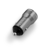 Ładowarka samochodowa VIDVIE CC536 1xUSB QC 3.0 18W srebrny