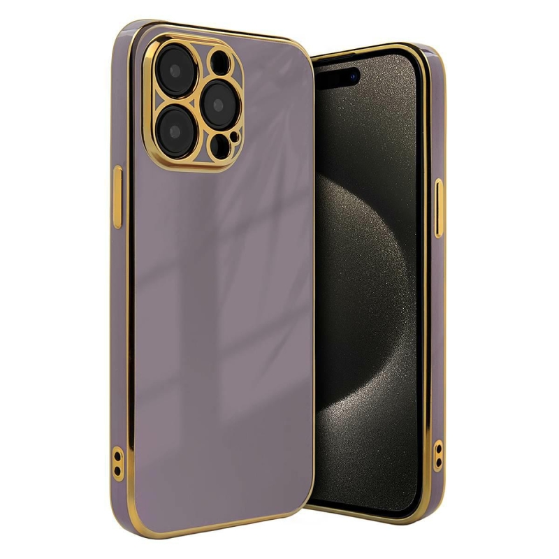 Etui GLAMOUR do Samsung S24 FE fioletowy