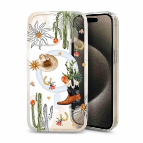 Etui MAGSAFE PRINT für Samsung S24+ Wildwest