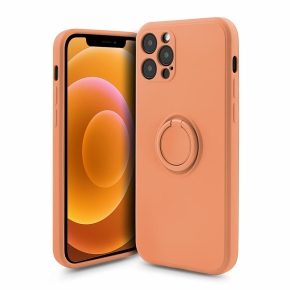 Case FINGER RING for Samsung A42 5G orange