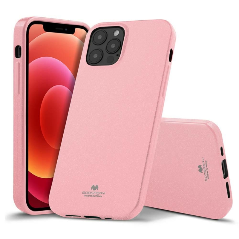 Case MERCURY Jelly for Apple iPhone 12 PRO MAX light pink