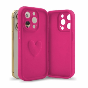 Case HEARTS for Samsung M35 5G fuchsia