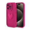 Etui HEARTS für Samsung M35 5G fuchsia