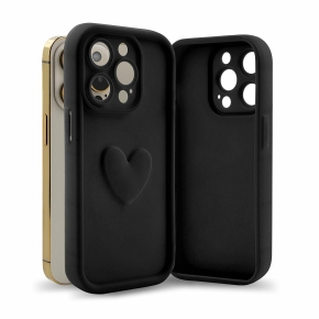 Etui HEARTS für Xiaomi REDMI NOTE 13 5G schwarz