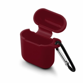 Etui na słuchawki do Apple AirPods I/II burgund