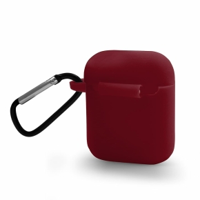 Etui na słuchawki do Apple AirPods I/II burgund