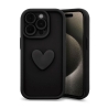 Etui HEARTS do Apple iPhone 16 PRO MAX czarny