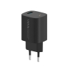 VIDVIE PLE249 Netzladegerät 1xUSB + Type C-Kabel 3A 18W QC 3.0 schwarz