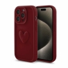 Case HEARTS for Samsung S22 wine