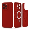 Etui SOFTY MAGSAFE für Apple iPhone 16+ rot