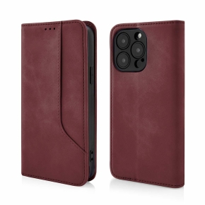 PRIME BOOK Tasche für Samsung A26 5G bordeaux