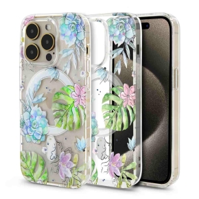 Case MAGSAFE PRINT for iPhone 13 PRO tropical