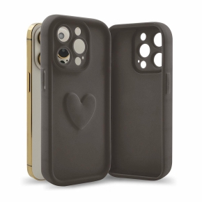 Case HEARTS for Xiaomi  REDMI 13C 4G coffee