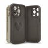 Etui HEARTS do Xiaomi REDMI 13C 4G kawowy