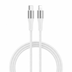 Kabel VIDVIE CB4038 Type C/iPhone 30W, 3m biały