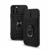 Case SLIDE RING for iPh 16+ black