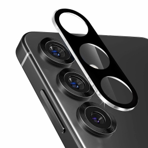 Tempered HD glass for camera for Samsung S25+ black