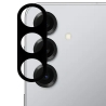 Tempered HD glass for camera for Samsung S25+ black