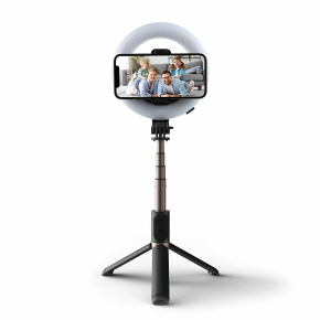 selfie stick q07 czarny 2a