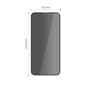 SZKŁO PRYWATYZUJĄCE TECH-PROTECT GLASS SPY+ 2-PACK XIAOMI 15T / 15T PRO PRIVACY