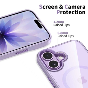 TECH-PROTECT MAGMAT MAGSAFE IPHONE 17 LAVENDER/CLEAR