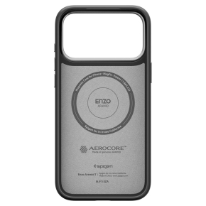 SPIGEN ENZO ARAMID ”T” MAG MAGSAFE IPHONE 17 PRO BLACK/SILVER