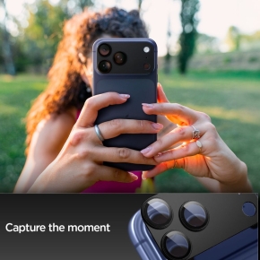 OSŁONA APARATU SPIGEN OPTIK PRO XL GLAS.TR ”EZ FIT” CAMERA PROTECTOR IPHONE 17 PRO BLACK