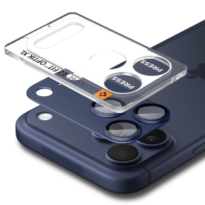 OSŁONA APARATU SPIGEN OPTIK PRO XL GLAS.TR ”EZ FIT” CAMERA PROTECTOR IPHONE 17 PRO MAX BLUE