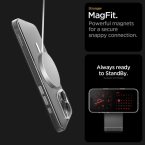 SPIGEN THIN FIT MAG MAGSAFE IPHONE 16 PRO MAX CLEAR/WHITE